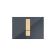 Ps4 panneau frontal pour combiner avec boutons ps4 dual verre anthracite brillan - ROCA A8905213AA 