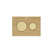 Ps3 boutons pour combiner avec panneau frontal ps3 or brossé - ROCA A8904233VA 