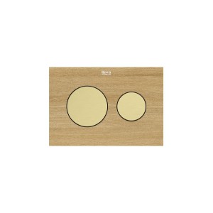 Ps3 boutons pour combiner avec panneau frontal ps3 or brossé - ROCA A8904233VA 