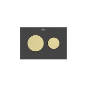 Ps3 boutons pour combiner avec panneau frontal ps3 or brossé - ROCA A8904233VA 