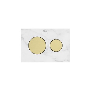 Ps3 boutons pour combiner avec panneau frontal ps3 or brossé - ROCA A8904233VA 