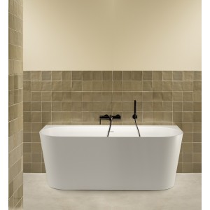Raina baignoire murale stonex 180x80 blanc - ROCA A248665000 