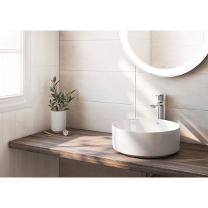 Inspira Rd Lavabo A Poser 37X37 Blanc - ROCA A327523000 