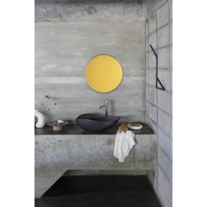 Ohtake vasque à poser 550x385mm noir mat - ROCA A327A13080 