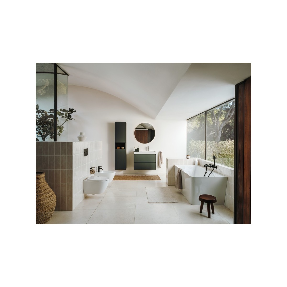 Ona Cuvette Suspendue Rimless 530 Blanc Mat-Roca A346687620 