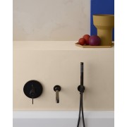 Support De Douchette Rond Titanium Black - ROCA A5B1350CN0 