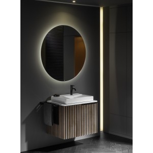 Porte-Savon A Poser Titanium Black Tempo - Roca A817024Cn0 