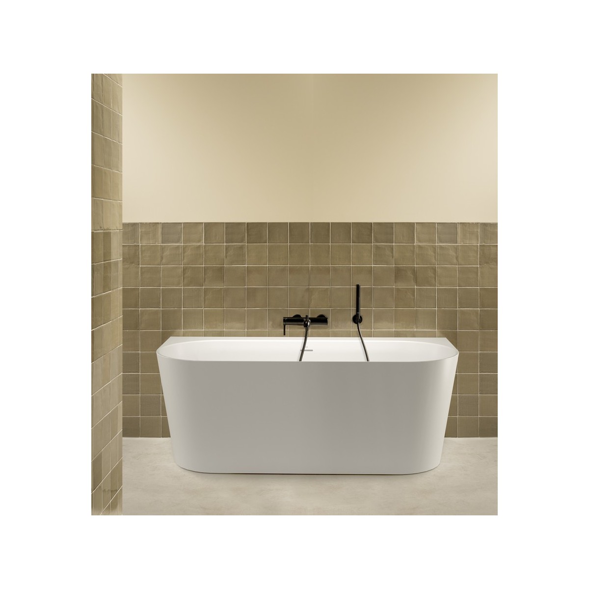 Raina baignoire murale stonex 180x80 blanc - ROCA A248665000 