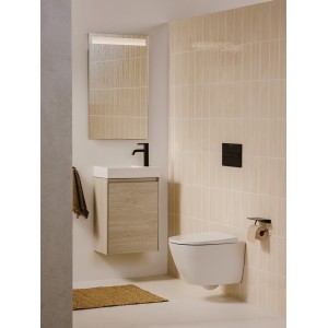 Ensemble Meuble lave-mains Ona 1 Porte 45cm Vert Mat - Roca A851696513 