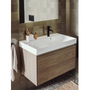 Ona Unik 1 Tiroir 800Mm Droite Orme Foncé-Roca A851719511 