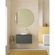Ona Meuble 1 Tiroir + Plan 800Mm Gris Mat-Roca A851724510 