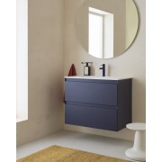 Tenue unik 2 tiroirs 800mm bleu nuit mat - ROCA A851934538 