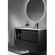 Tenue unik 2 tiroirs lavabo asymétrique droite 1000mm blanc mat - ROCA A851938529 