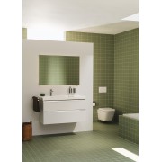 The gap unik 2 tiroirs lavabo asym dte 1000 mm frêne nordic/poignées nickel mat - ROCA A851967434 