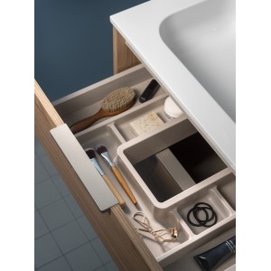 Optica unik 2 tiroirs 600 mm noyer - ROCA A851982517 