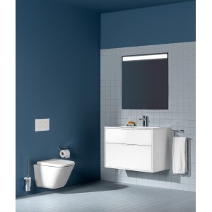 Optica unik 2 tiroirs 800 mm blanc mat - ROCA A851983509 