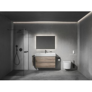 Inspira unik 2 tiroirs 1000x490mm gris mat - ROCA A851992510 