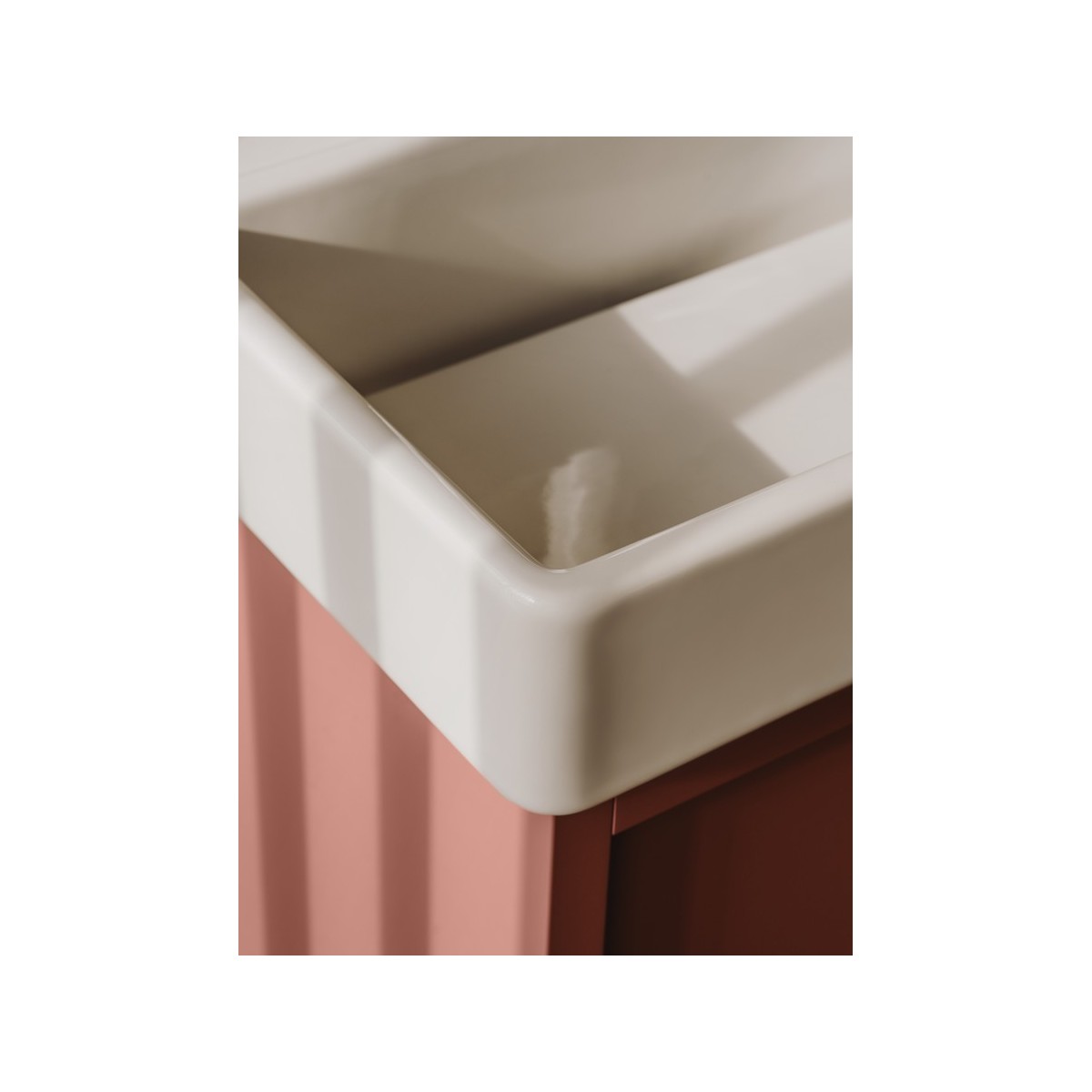 Tura unik compact 450 mm terracotta clair mat - ROCA A852023560 