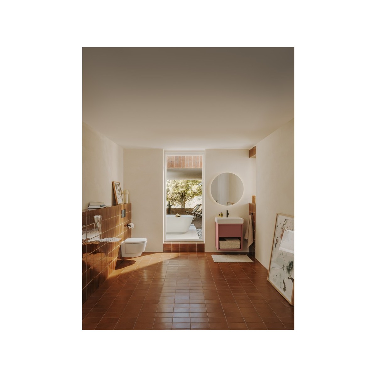 Tura unik 1t 1 niche inf 600 mm gris clair mat - ROCA A852025559 