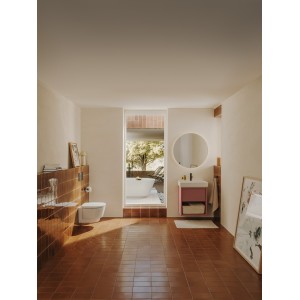 Tura unik (meuble 1 tiroir + 1 niche inférieure + lavabo) 600 mm orme clair - ROCA A852025565 