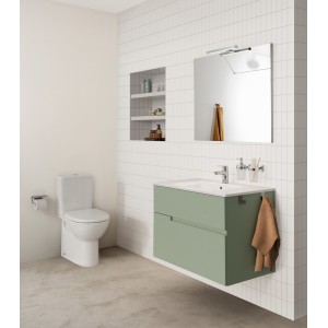 Victoria-n unik (meuble+lavabo) 2 tiroirs 800 mm vert sauge - ROCA A852097564 