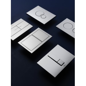 Ps4 double pour bâti-support duplo s acier inoxydable - ROCA A890221304 