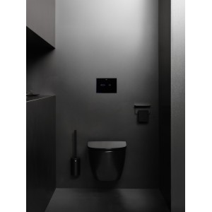 Ep-s1 plaque de commande pour bâti duplo s double électronique en verre noir br - ROCA A890231088 