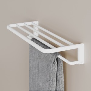 Nixie porte-serviette de réserve 60 cm blanc mat 600x250x110 mm - LAUFEN H3811522680011 