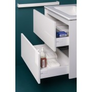 Kartell laufen porte-serviettes 'rail' 600mm plastique 600x75x40mm bleu - LAUFEN H3813320830001 