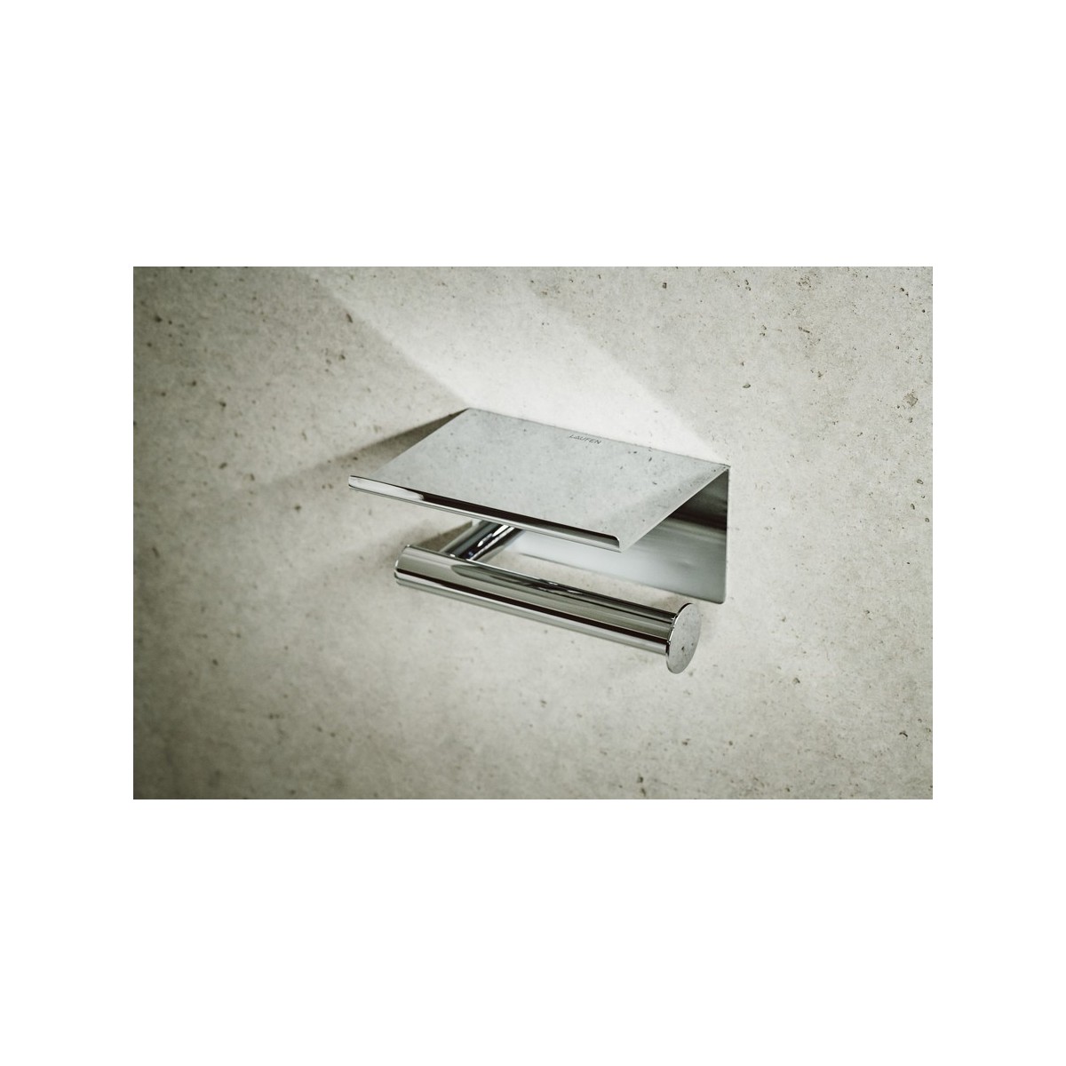 Niara porte-papier toilette avec couvercle or pâle mat 159x112x88 mm - LAUFEN H3840621650031 