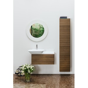 Kartell Miroir Ø 78 Transp A/Led - LAUFEN H3863330840001 