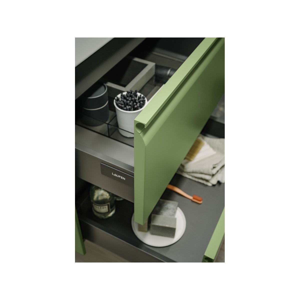 Meda meuble sous lavabo 600 2t pour lavabo 810113 multicolour 585x450x515 mm - LAUFEN H4215720119991 