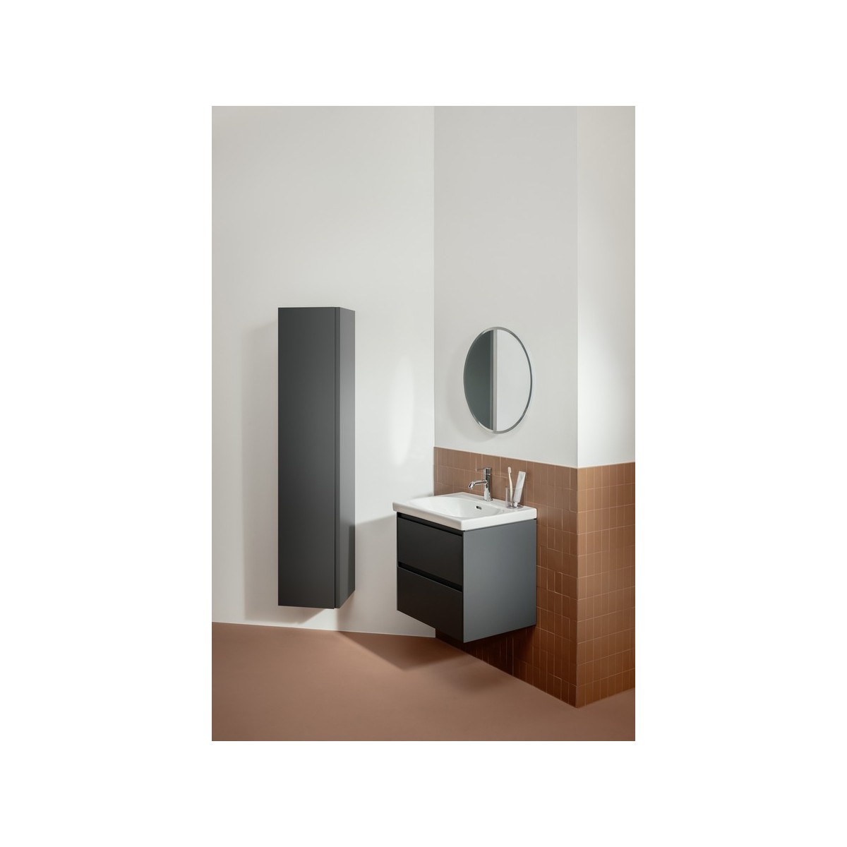 Mirror round without light - LAUFEN H4474329001441 