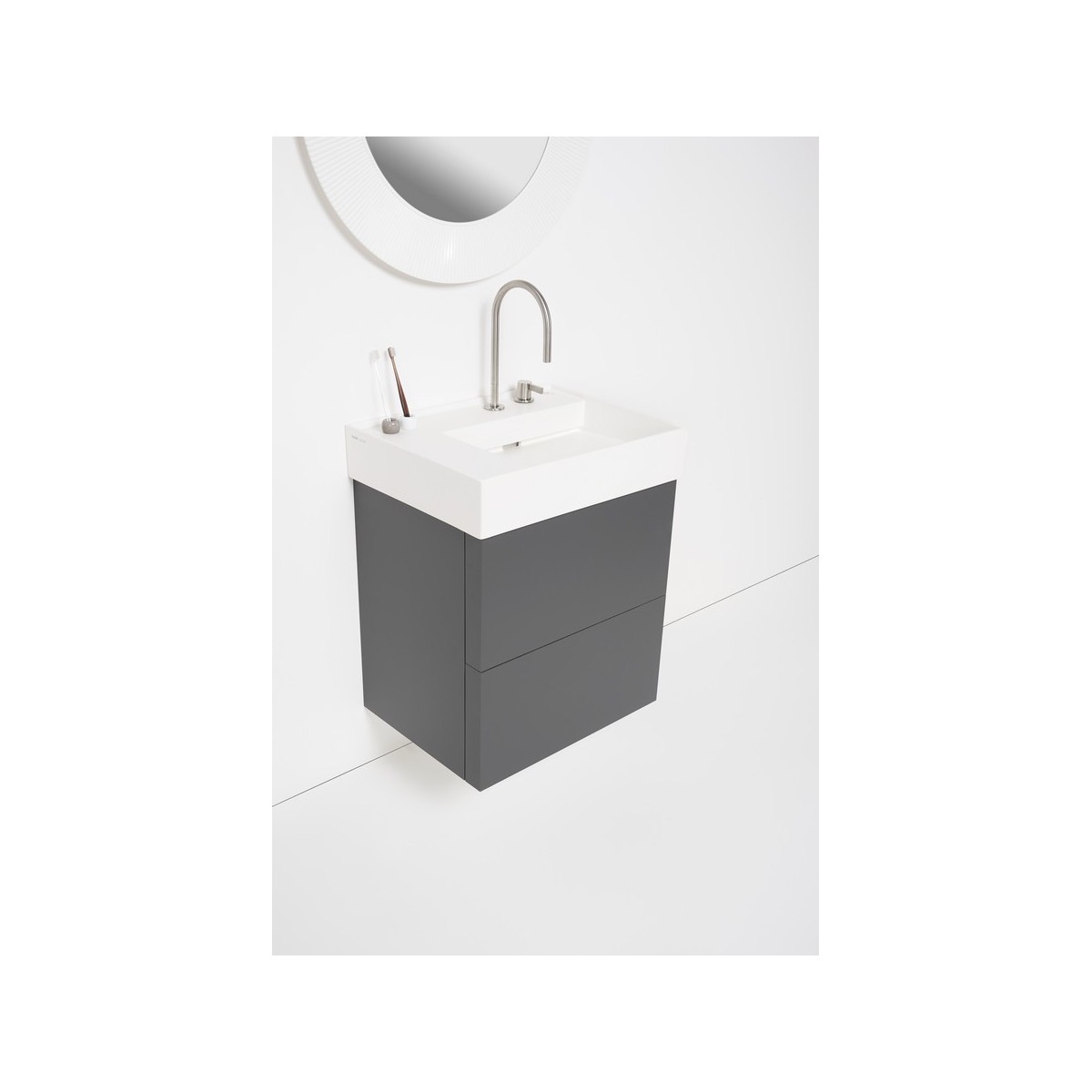 Lavabo asym. d kartell 90 nrbr - LAUFEN H8103380201121 