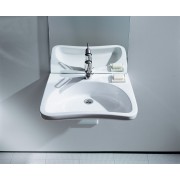 Rehab lavabo pmr 'liberty' 660x550x165 mm blanc - LAUFEN H8106030000001 