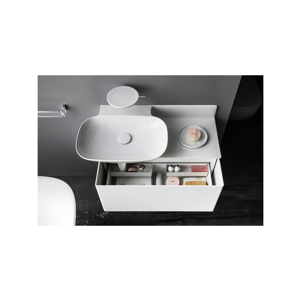 Lavabo meub. asym d ino 90 nrmt - LAUFEN H8133027161111 