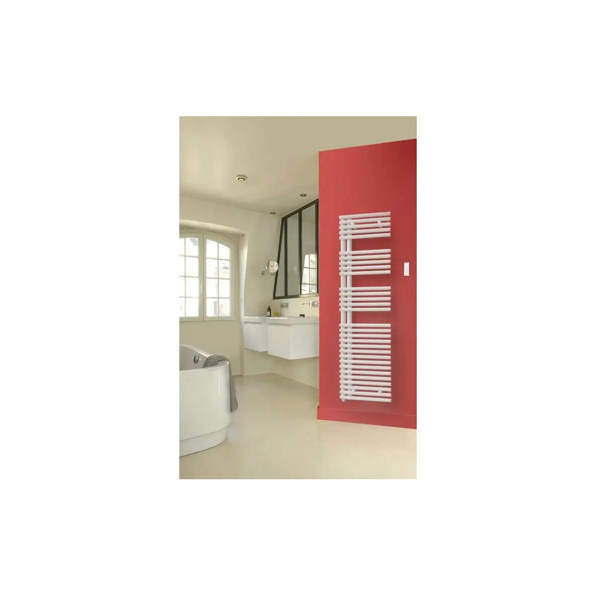 Sèche-serviette ACOVA CALA asymétrique gauche électrique IHD