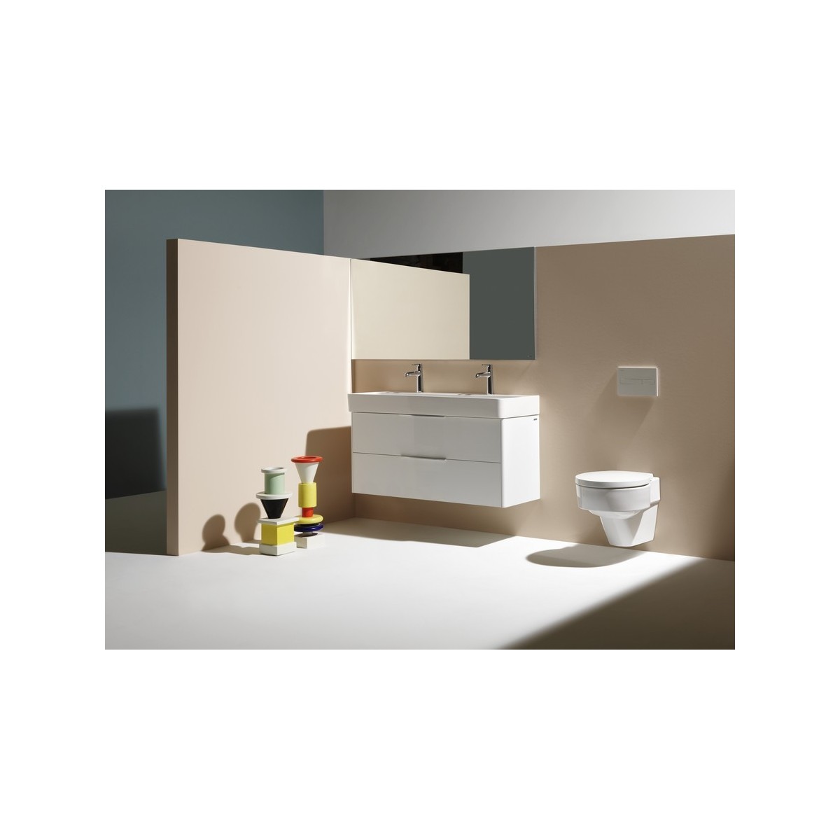 Val abattant wc déclipsable frein de chute blanc mat - LAUFEN H8942817570001 