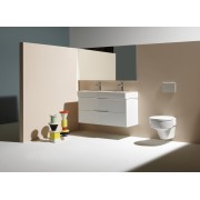 Val abattant wc déclipsable frein de chute blanc mat - LAUFEN H8942817570001 