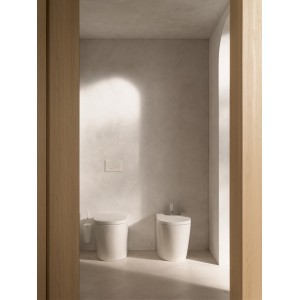 Meridian bidet au sol blanc mat - ROCA A357747620 