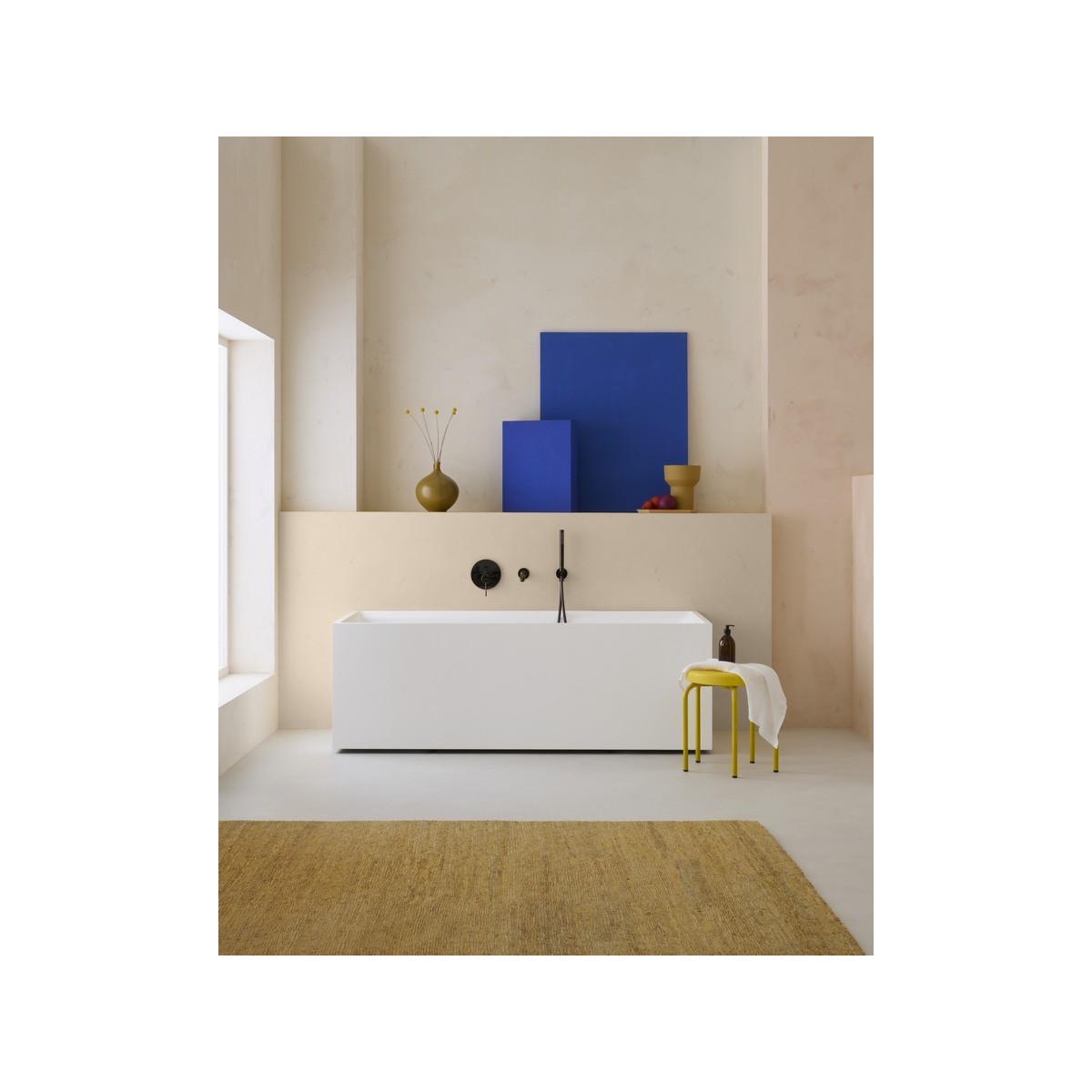 Support mural fixe round pour douchette à main pvd or brossé - ROCA A5B1350VA0 