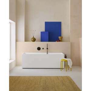 Support mural fixe round pour douchette à main pvd or brossé - ROCA A5B1350VA0 