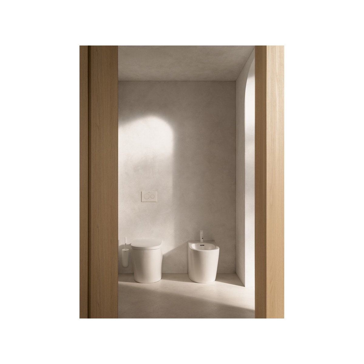 Meridian abattant frein de chute déclipsable en urea charnières en acier inox - ROCA A801F92621 