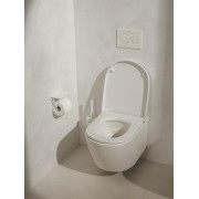 Meridian abattant frein de chute déclipsable en urea charnières en acier inox - ROCA A801F92621 