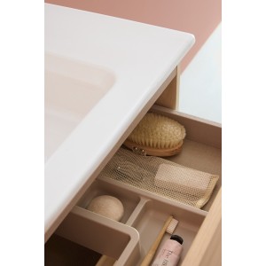Victoria-n unik (meuble+lavabo) 3 tiroirs 1000 mm frêne clair - ROCA A852103541 