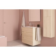 Victoria-n unik (meuble+lavabo) 3 tiroirs 1000 mm frêne clair - ROCA A852103541 