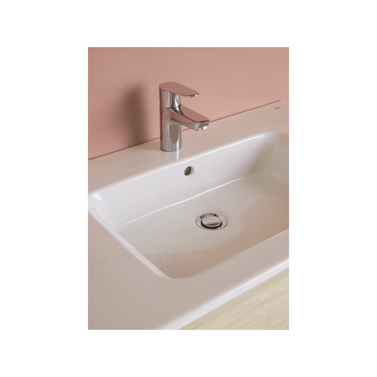 Victoria-n pack (meuble+lavabo+miroir+applique) 2 tiroirs 1000 mm frêne clair - ROCA A852108541 