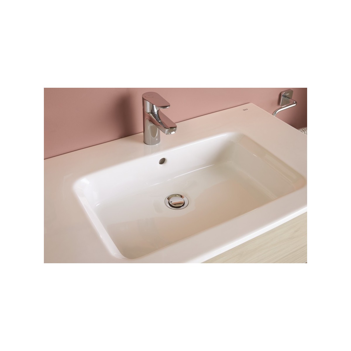 Victoria-n pack (meuble+lavabo+miroir+applique) 2 tiroirs 1000 mm frêne clair - ROCA A852108541 