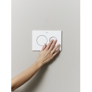 Ps3 double pour bâti-support duplo s blanc - ROCA A890223300 