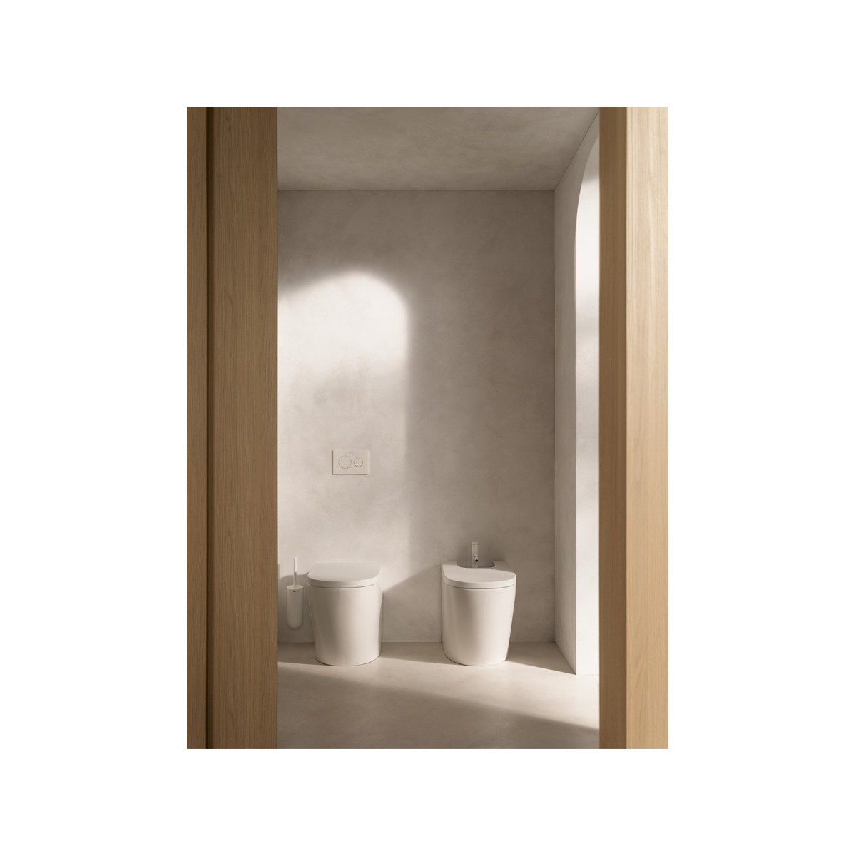 Ps3 double pour bâti-support duplo s blanc mat - ROCA A890223307 